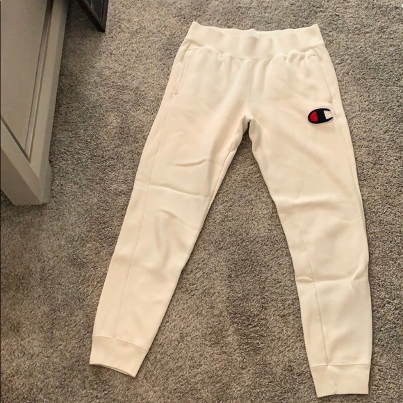 pale yellow joggers